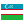 Uzbek language flag